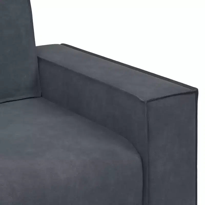 vidaXL 2 Piece Sofa Set with Cushions Black Velvet