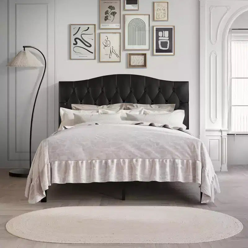 ChaletPosh Linen Platform Bed